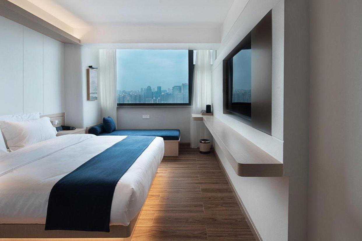 Walling Hotel - Chongqing Jiefangbei Hongyadong Екстериор снимка